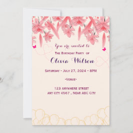 Convite de Aniversário