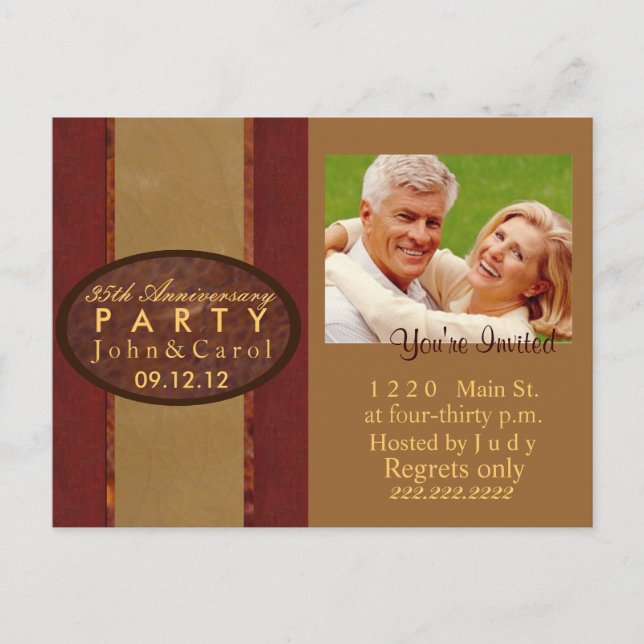 Convite de aniversário (Frente)