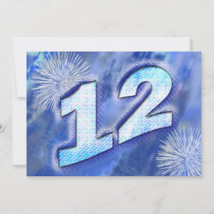 Convite de aniversário 12