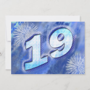 convite de aniversário 19