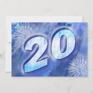 convite de aniversário 20