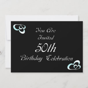 convite de aniversário 50