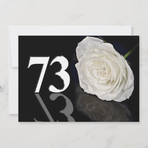 Convite de aniversário 73 anos