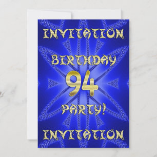 convite de aniversário 94