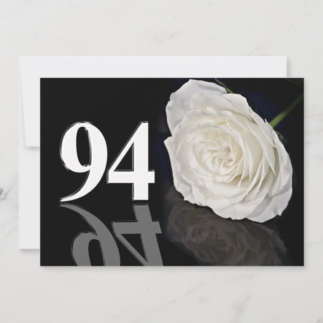 Convite de aniversário 94 anos (Frente)