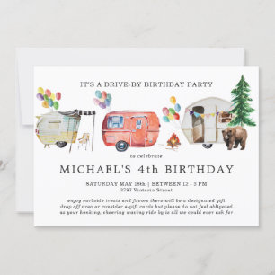 Convite De Aniversário A Distância Social