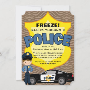 Convite de Aniversário à Polícia de Trendência