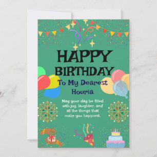 Convite de Aniversário Alegre