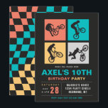 Convite de aniversário BMX | Convite para apresent<br><div class="desc">Convite de aniversário de bicicleta Pronto para ser personalizado por você!</div>