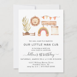 Convite de Aniversário | Boho Nursery
