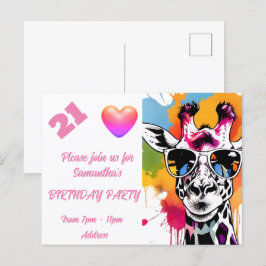 Convite de Aniversário com Foto Personalizada