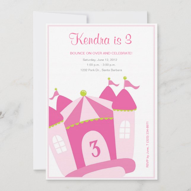 Convite de Aniversário da Casa de Revolução (Frente)