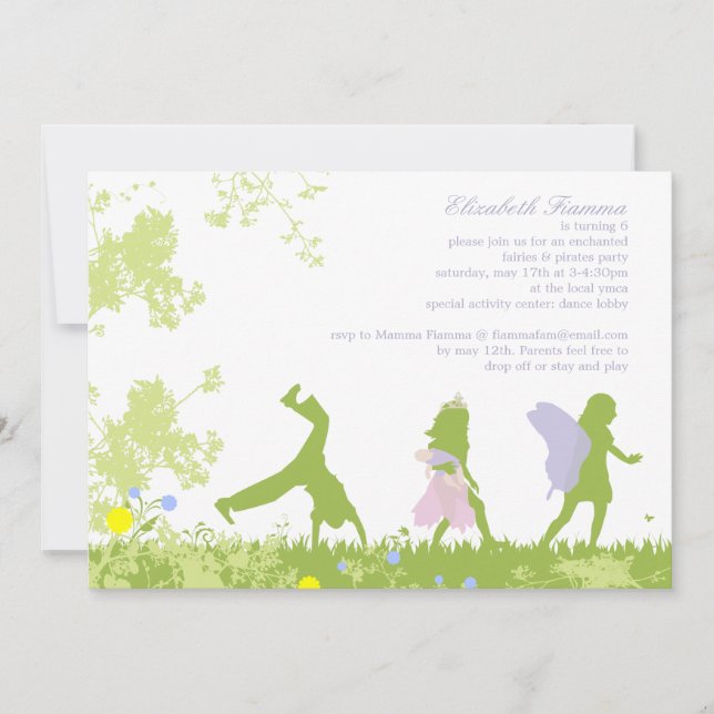 Convite de Aniversário da Criança (Frente)