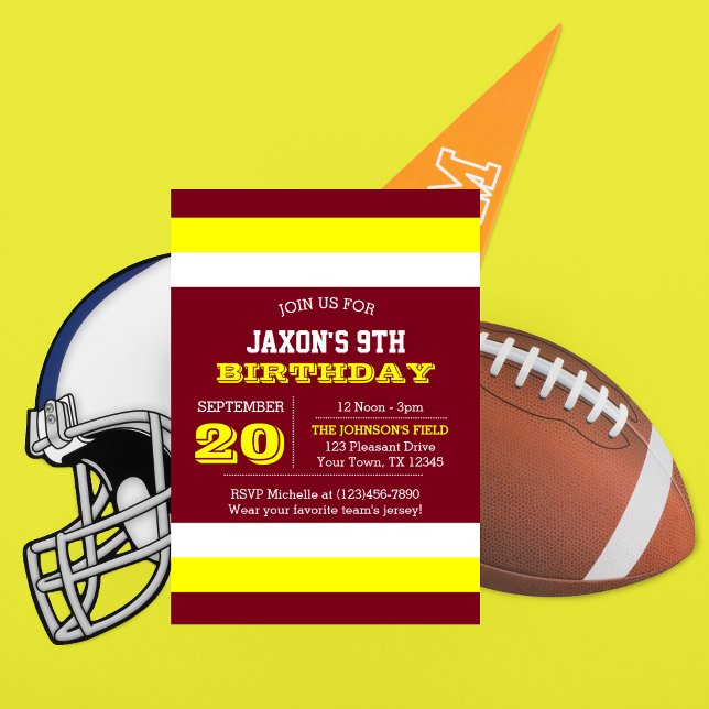 Convite de Aniversário da Equipe Branca Dourada Bu (Criador carregado)