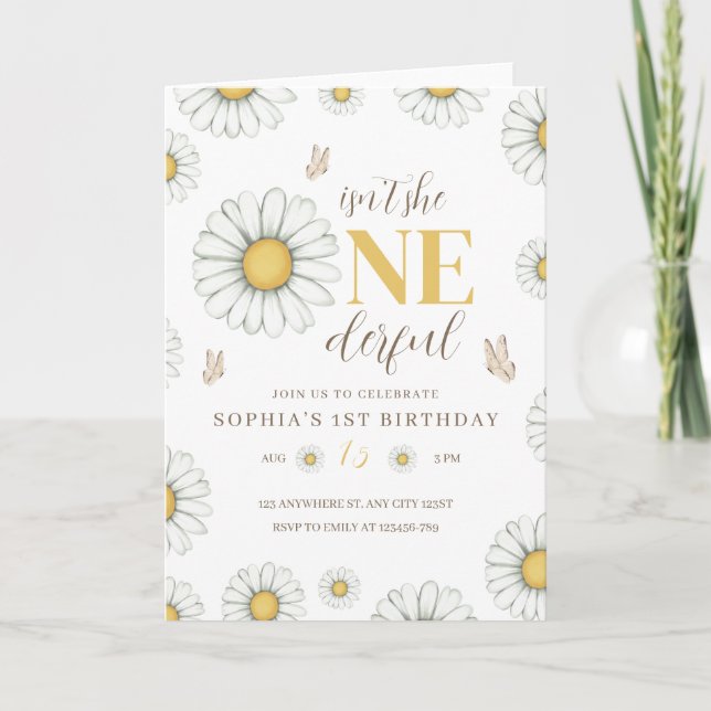 Convite de Aniversário da Margarida, Margarida Inc (Frente)