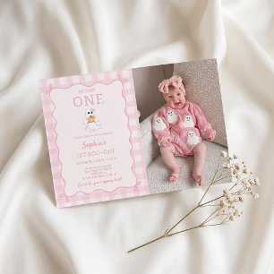 Convite de Aniversário da Menina Assustadora de 1º