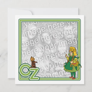 Convite de Aniversário da Menina do Mágico de Oz