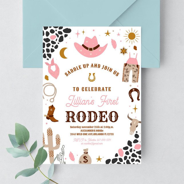 Convite de Aniversário da Minha Primeira Vaqueira  (Criador carregado)