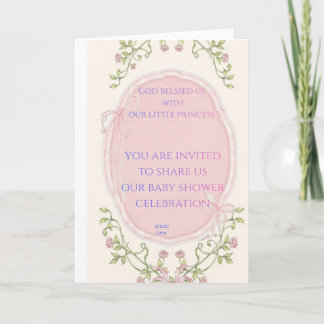 convite de aniversário da pequena princesa