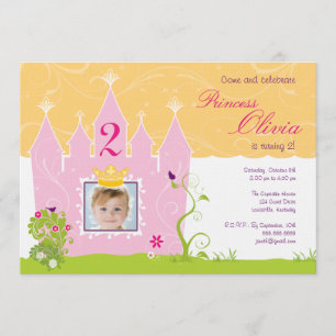 Convite de Aniversário da Princesa