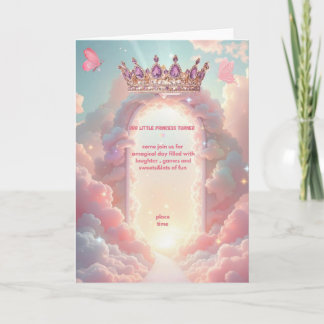 convite de aniversário da princesa