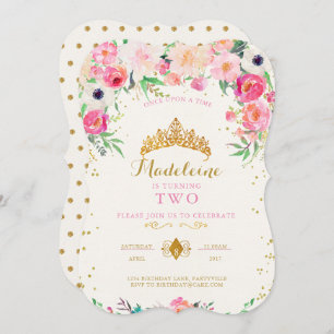 Convite de Aniversário da Princesa