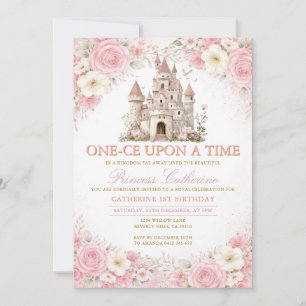 Convite de Aniversário da Princesa do Castelo de R