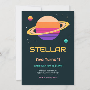Convite de Aniversário de 11 anos do Planeta Anela