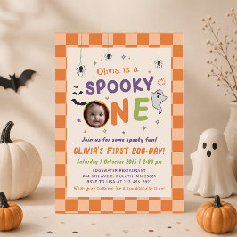 Convite de Aniversário de 1 Ano do Fantasma de Hal