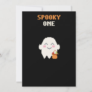 Convite de Aniversário de 1 Ano do Fantasma de Um