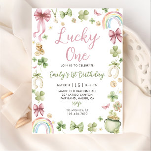 Convite de Aniversário de 1 ano do Lucky One para