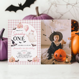 Convite de Aniversário de 1 Ano Fantasma de Hallow