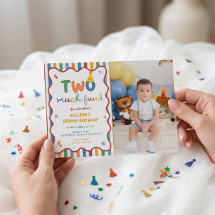 Convite de Aniversário de 2º Chapéu Muito Divertid