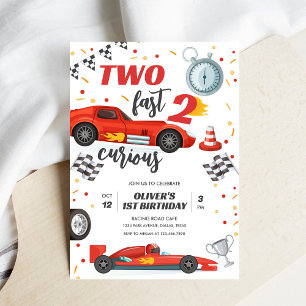 Convite de Aniversário de 2 Anos de Menino de Carr