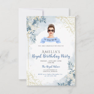 Convite de aniversário de 30 anos ao estilo Prince