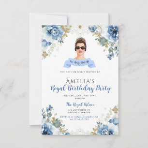 Convite de aniversário de 30 anos da Princess Diar