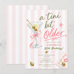 Convite de Aniversário de 30 Anos 'Um Pouquinho Ma