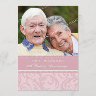 Convite de Aniversário de 50 anos com Redemoinhos