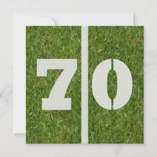 Convite de Aniversário de 70