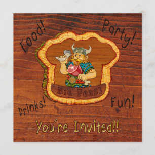 Convite de aniversário de apresentação