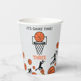 Convite de Aniversário de Basquete