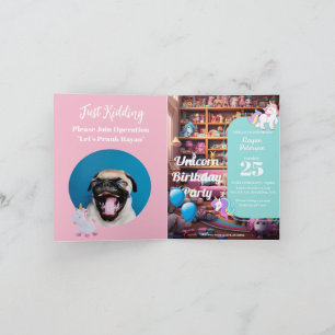 Convite de Aniversário de Brincadeira, Amor de Uni