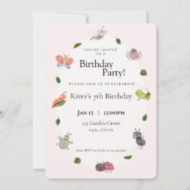 Convite de Aniversário de Bug