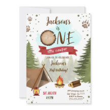 Convite de Aniversário de Camper