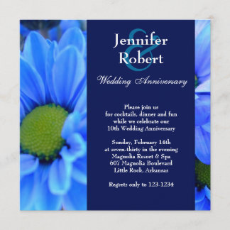 Convite de Aniversário de Casamento