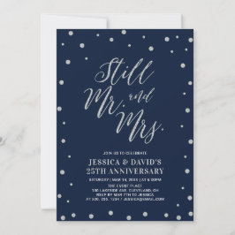 Convite de Aniversário de Casamento de 25 anos Pra