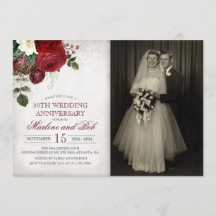 CONVITE DE ANIVERSÁRIO DE CASAMENTO DE QUALQUER AN