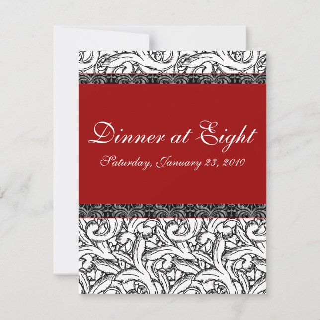 Convite de Aniversário de Casamento / Ocasional Es (Frente)