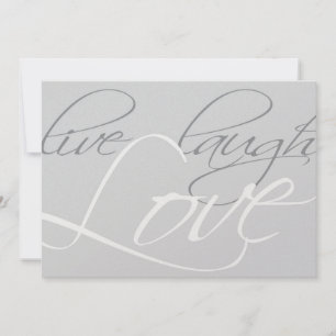 Convite de Aniversário de Casamento Silver