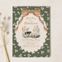 Convite de Aniversário de Cavalo Country
